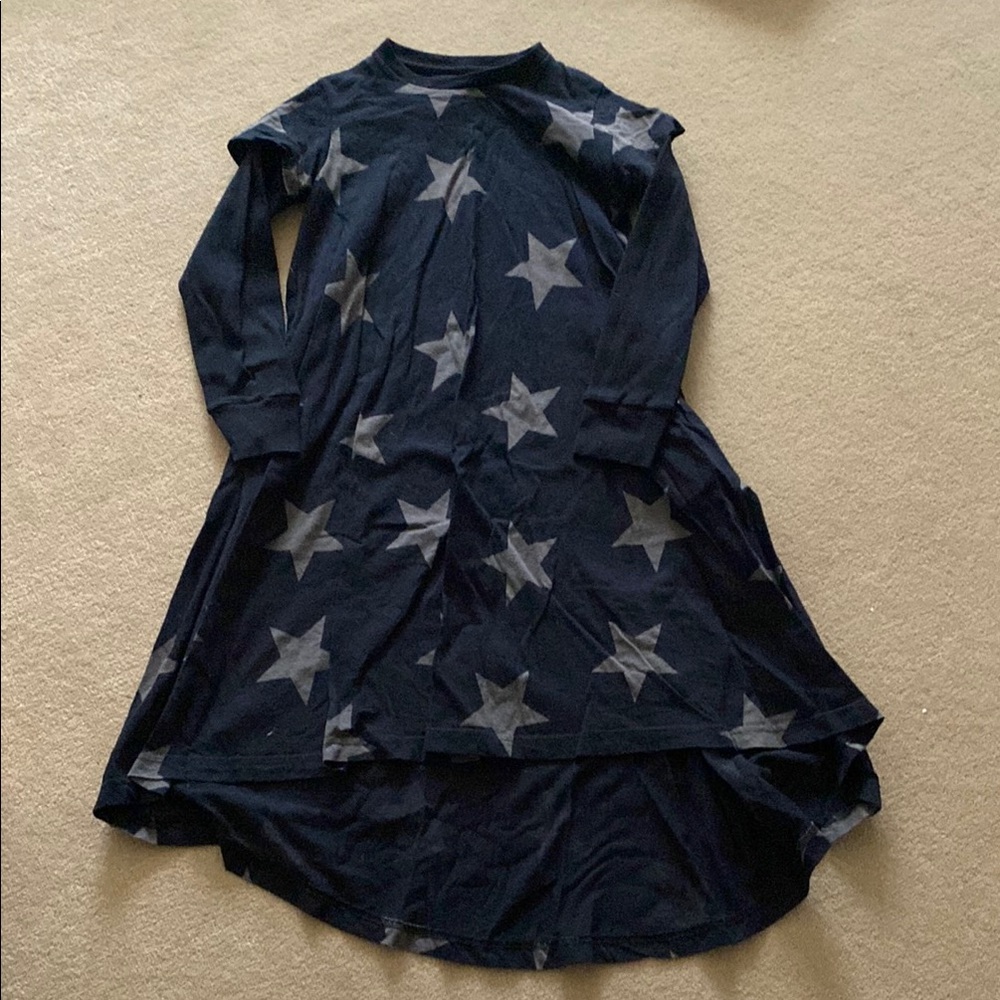 Starry Night Long Sleeve Dress